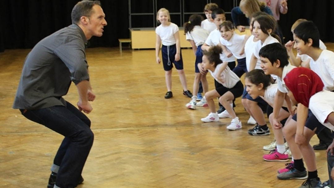 West African polyrhythms on body percussion